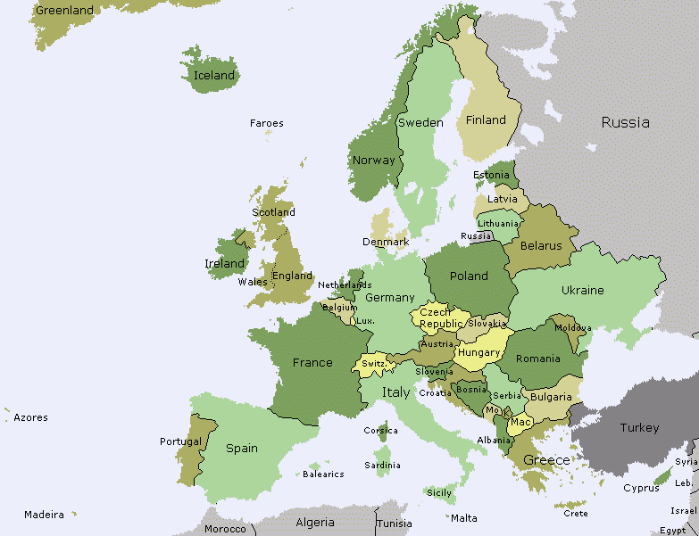 South West Europe